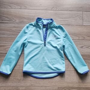 Under Armour Aqua and Purple Quarter-Zip
